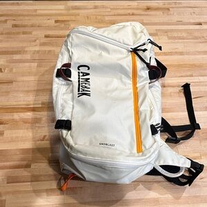 CamelBak Snoblast Backpack in White and Orange